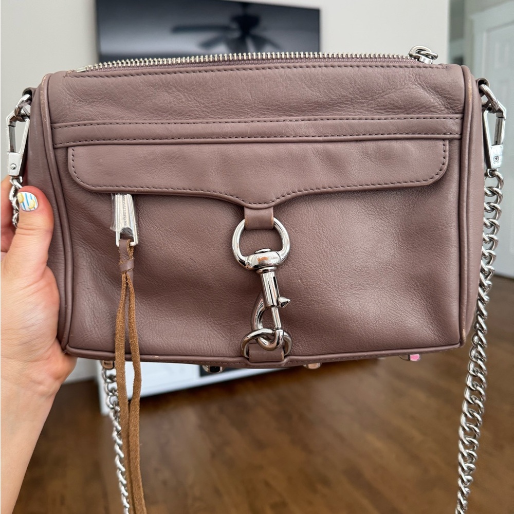 Rebecca Minkoff Brown Leather Crossbody Bag